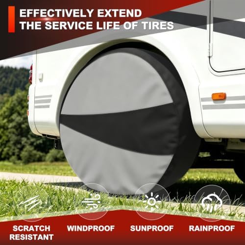Explore Land Tire Covers 2 Pack Fit Tire Diameters 26"-28.75" - Image 6