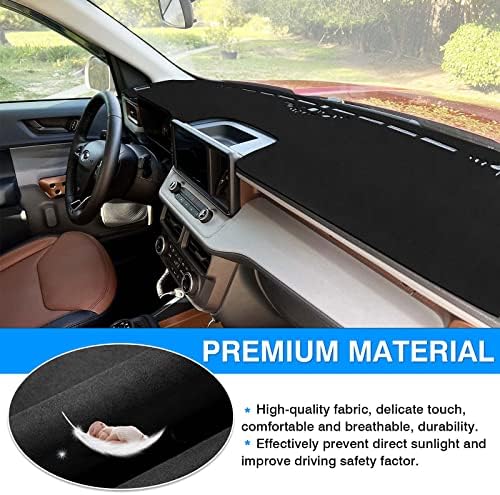 Autorder Dashboard Cover Mat for 2022-2026 Ford Maverick Accessories Dash Cover - Image 4
