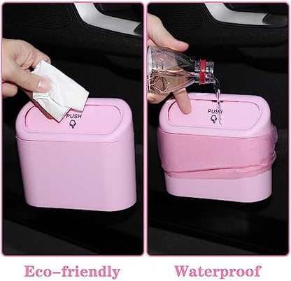 Car Trash Can Bin with Lid - Image 5