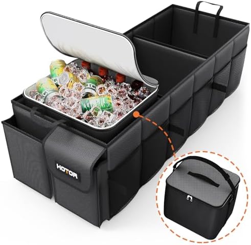 HOTOR Trunk Organizer, Sturdy Foldable by HOTOR