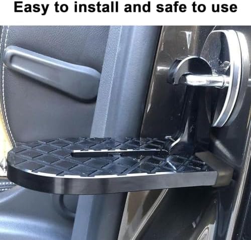 Car Door Step for Roof Access, Foldable Door Latch Step - Image 7