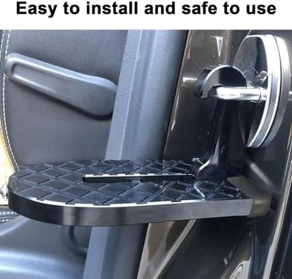 Car Door Step for Roof Access, Foldable Door Latch Step - Image 7