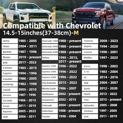 Car Steering Wheel Cover for Chevy Silverado 1500 2500 3500, Automative - Image 3
