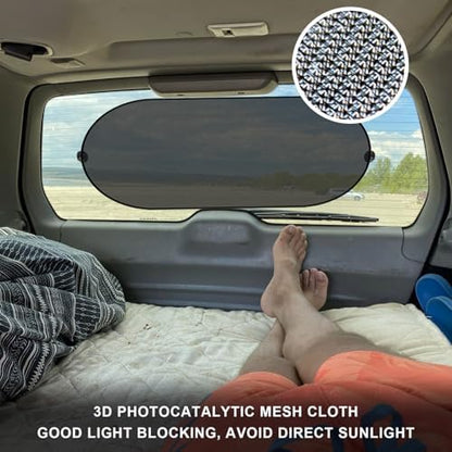 Universal Car Window Shade, UV Rays Protection Automotive Sun Shades - Image 4