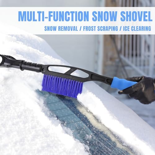 wuyaoyao Snow Brush & Ice Scraper, 2 in 1 Detachable Ice Scrapers - Image 5