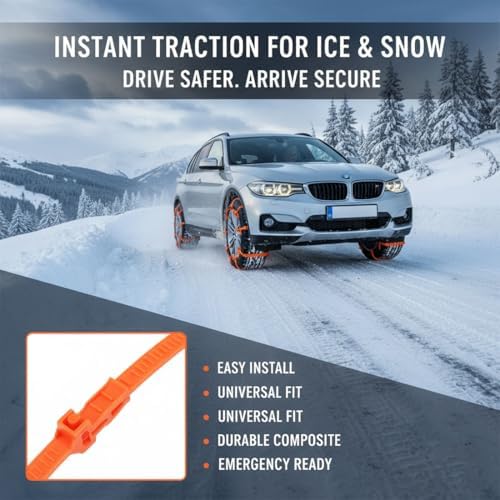 10/20/30/40PCS Universal Anti-Skid Snow Tire Chains, 2026 New Reusable - Image 3