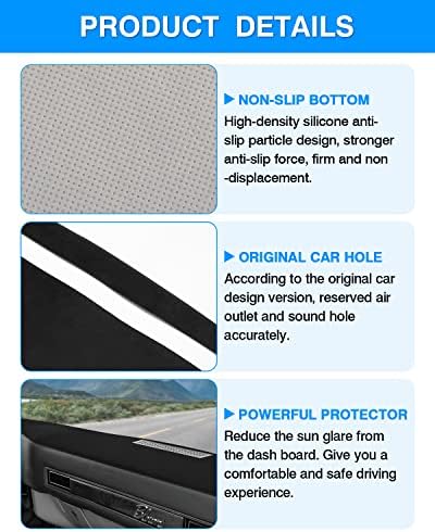 Autorder Dashboard Cover Mat for 1981-1991 Chevrolet Chevy C/K/R/V Series Blazer - Image 6