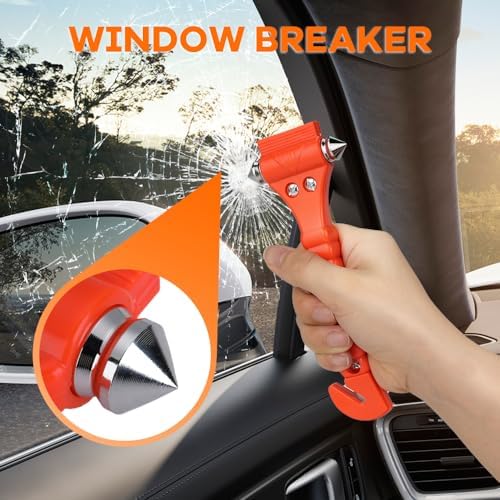 20 PCS Car Safety Hammer Emergency Escape Tool Auto Car Window Glass Hammer - Image 3