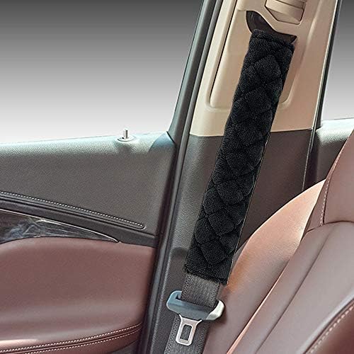 surpassme Car Seat Belt Pads Cover, 2 Pack Seat Belt Shoulder Strap Covers - Image 2