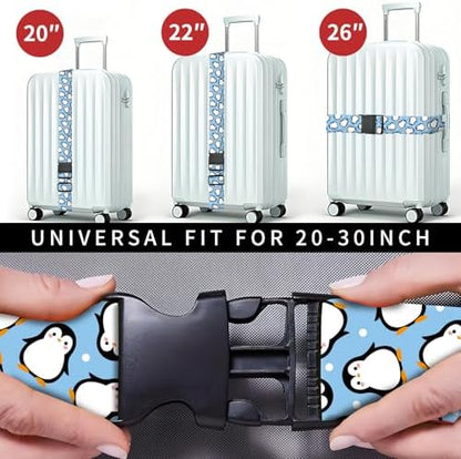 Luggage Straps for Suitcases, Heavy Duty Travel Belt - Image 4