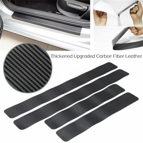 4PCS Car Door Sill Stickers Protecter Compatible - Image 2