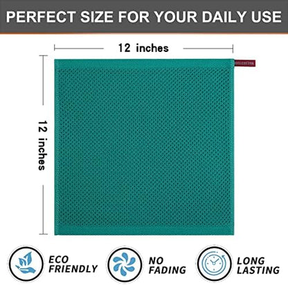 Kitinjoy 100% Cotton Waffle 6-Pack Kitchen Towels - Image 5