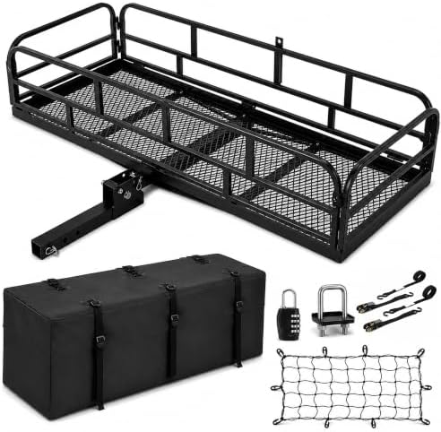 Hitch Cargo Carrier 60" x 24" for SUV, Truck & Jeep by Unknown