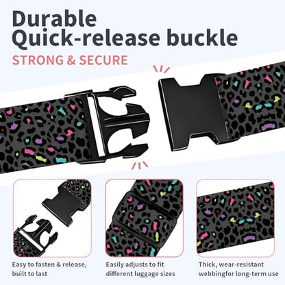 Luggage Strap for Suitcases Adjustable Travel Belt - Image 3