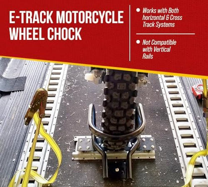 Mytee Products 7" Motorcycle Wheel Chock Steel - Image 4