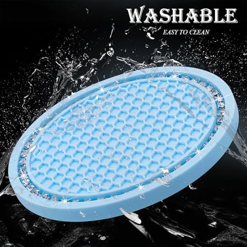 2PCS Bling Cup Holder Coaster, 2.75 Inch Auto Car Cup Holder Insert Coasters - Image 5