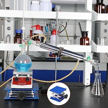 stonylab 6x6 inch Lab Jack, 150x150 mm Aluminum Alloy Top Deck Laboratory - Image 5