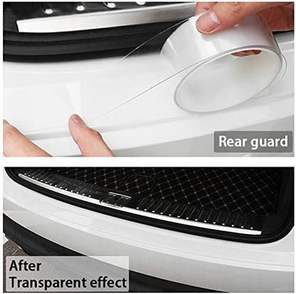 Storystore Car Door Edge Guard, 2.7 in x 33 Ft Clear Door Edge Protector - Image 5