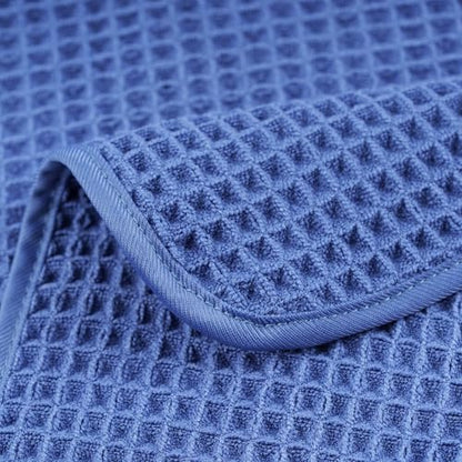 POLYTE 430 GSM Poly Blend Microfiber Quick Dry Waffle Hand Towel, 16x30 in - Image 5