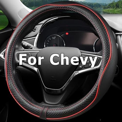 Car Steering Wheel Cover for Chevy Silverado 1500 2500 3500, Automative by CACAWIZ