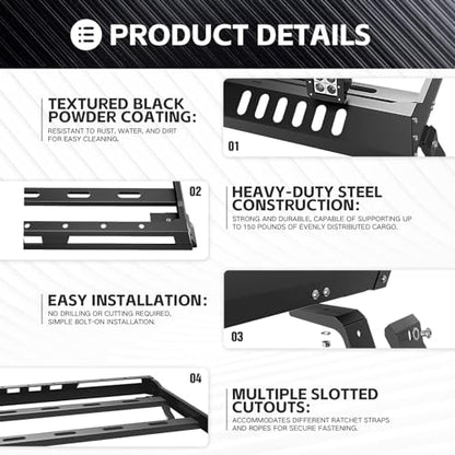 YZONA Roof Rack Cargo Basket - Image 5