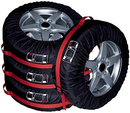Tire Storage Bags Set of 4, Heavy Duty Tire Tote by ComilyPlus