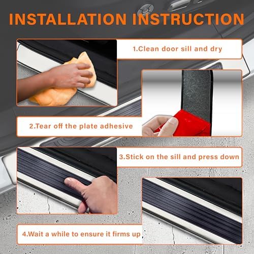 BFXM Door Threshold Protection Black 6cm, BFXM-CDTP-Bk6 - Image 5
