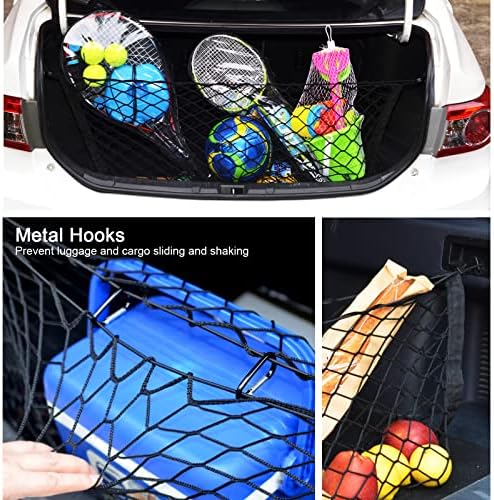 BAILALIBO Cargo Net with Metal Hooks, 43.3x15.8 in - Image 4