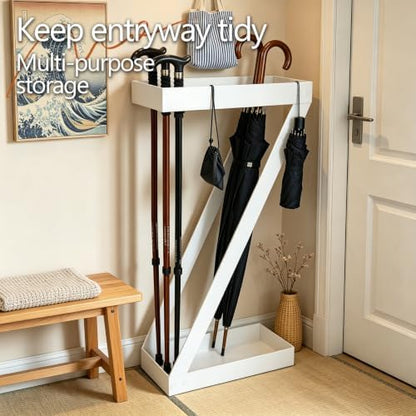 Umbrella Holder for Entryway, Metal Umbrella Storage Rack Ideal for Home Office - Image 2