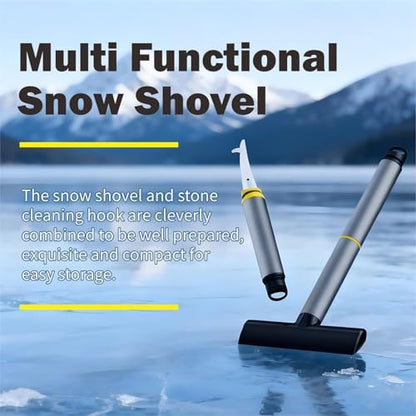 Mini Multi-Function Car Windshield Ice Scraper Set - Image 4