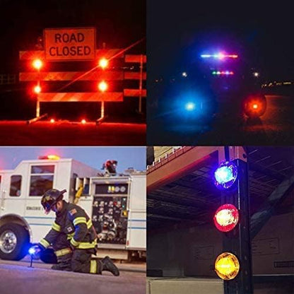 Roadside Flashing Flares Safety Warning Light Emergency LED Strobe Light - Image 4