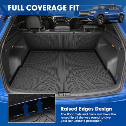 Mixsuper Cargo Liner with Backrest Mats - Image 3