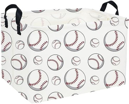 Rectangular Baseball Baskets Easter Gift Basket Empty Kids Storage Bins Baby by DDBASKET