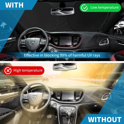 Windshield Sun Shade for Subaru Crosstrek 2024 2025 2026 Window Sunshade - Image 6