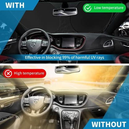 Windshield Sun Shade for Subaru Crosstrek 2024 2025 2026 Window Sunshade - Image 6