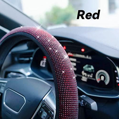Bling Steering Wheel Cover, Rhinestone Steering Wheel Cover - Image 3