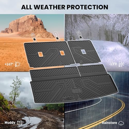 LASFIT Cargo Mat for Ford Expedition&Lincoln Navigator Standard 2018-2024 - Image 5