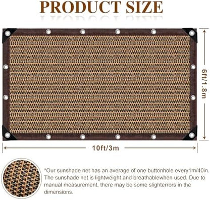 80% Shade Cloth -6.5x10FT Sunblock Net - Image 3
