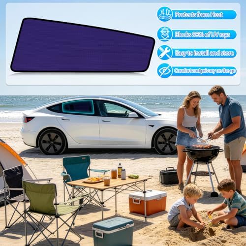 ZATOOTO Tesla Model 3 Window Shade - Image 3