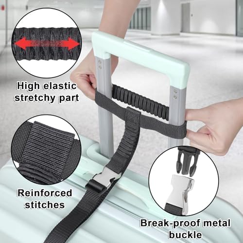 Vigorport Luggage Straps, Metal Luggage Connector Straps - Image 5