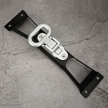 Non Slip Door Hinge Pedal Folding Stepping Ladder Doorstep Door Hinge Metal - Image 2