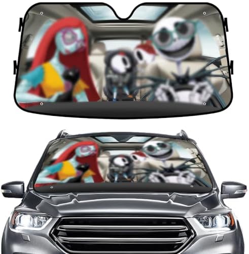 GENANY Gothic Skeleton Fantasy Windshield Cover by GENANY