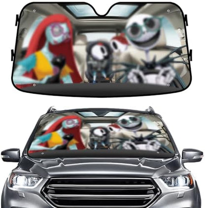 GENANY Gothic Skeleton Fantasy Windshield Cover by GENANY