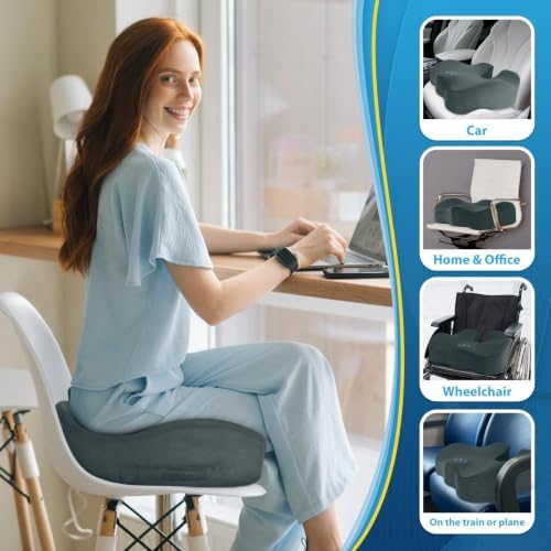 BlissTrends Thick Seat Cushion for Office Chair & Car Seat - Image 6