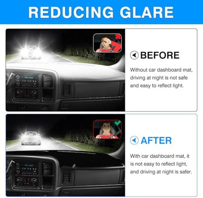 Autorder Dashboard Cover Mat for Chevy Chevrolet Silverado/GMC Sierra 1999-2006 - Image 4