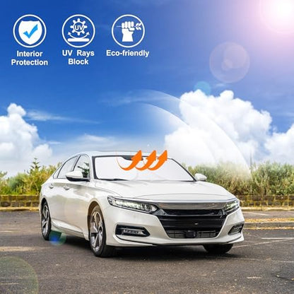 Windshield Sun Shade for 2023-2026 Honda Accord Accessories - Image 5