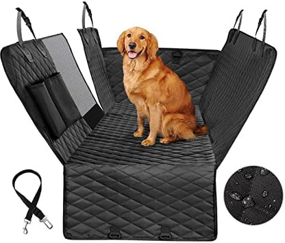 Vailge Dog Car Seat Cover for Back Seat, 100% Waterproof Back Seat Pet Cover by VAILGE
