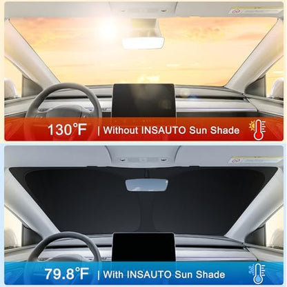 INSAUTO Custom Fit Windshield Sun Shade - Image 3