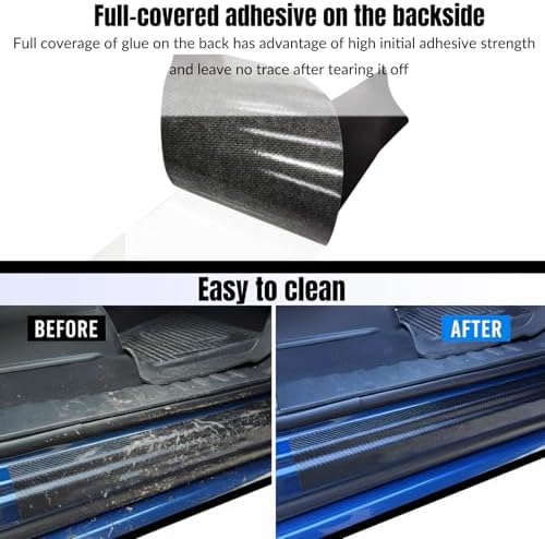 Car Door Sill Protectors for Ford F-250 F250 Super Duty 2000-2026 Accessories - Image 5