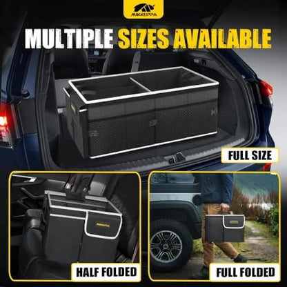MIKKUPPA Trunk Organizer with Lid - 65L Collapsible Car Organizer - Image 5